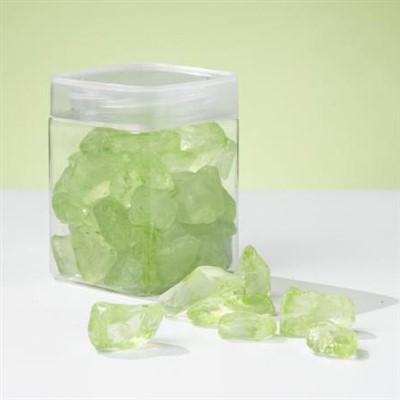 Žaliojo stiklo traškučiai